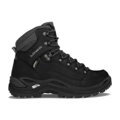Lowa Renegade GTX Mid WS Dames - Wandelschoenen Diepzwart SMTXBW217